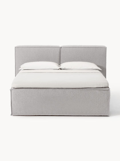 Westwing Cama Continental En Tejido Bouclé Lennon