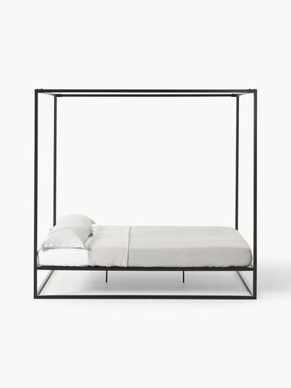 Westwing Cama De Metal Con Dosel Belle