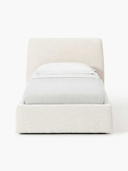 Westwing Cama Individual En Tejido Bouclé Cloud