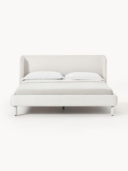 Westwing Cama Tapizada Con Cabecero Luma