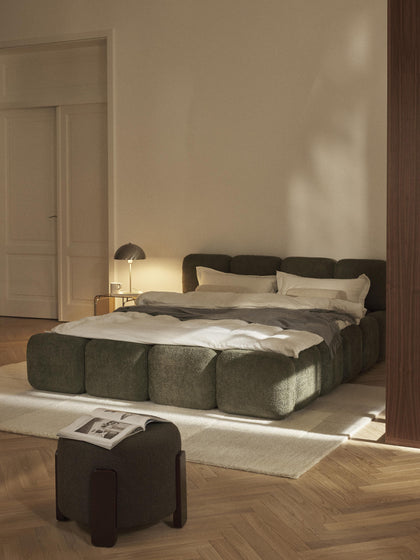 Westwing Cama Tapizada De Borreguillo Bouclé Tayla