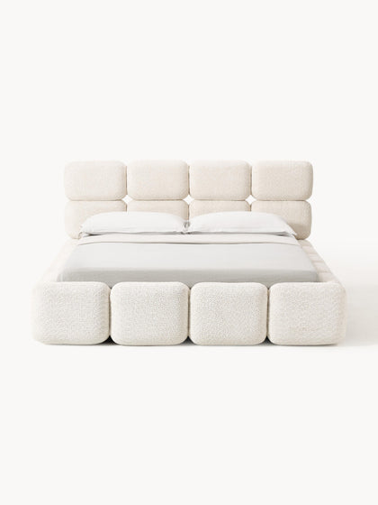 Westwing Cama Tapizada De Borreguillo Bouclé Tayla