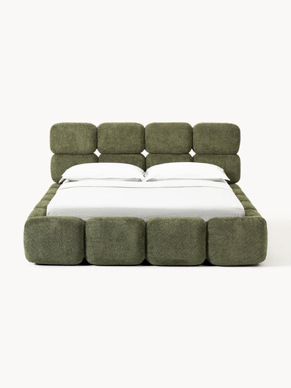 Westwing Cama Tapizada De Borreguillo Bouclé Tayla