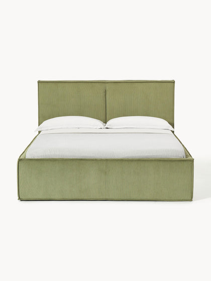 Westwing Cama Tapizada De Pana Dream