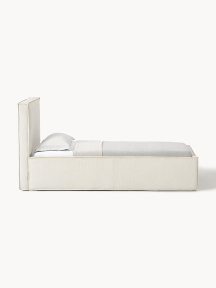 Westwing Cama Tapizada De Pana Dream