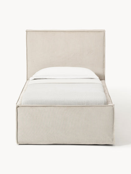 Westwing Cama Tapizada De Pana Dream