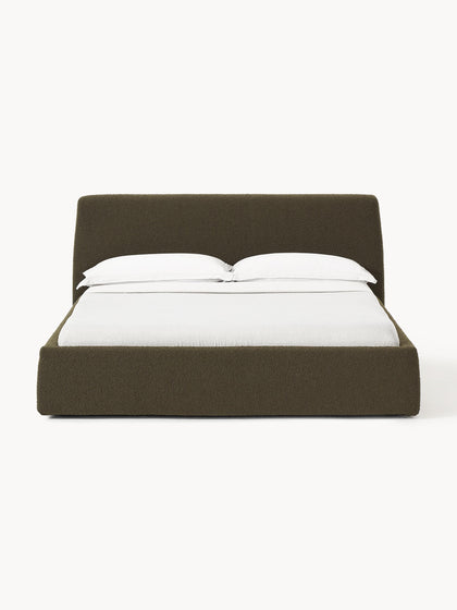 Westwing Cama Tapizada En Tejido Bouclé Cloud