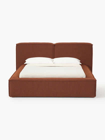 Westwing Cama Tapizada En Tejido Bouclé Lennon