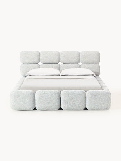 Westwing Cama Tapizada En Tejido Bouclé Tayla