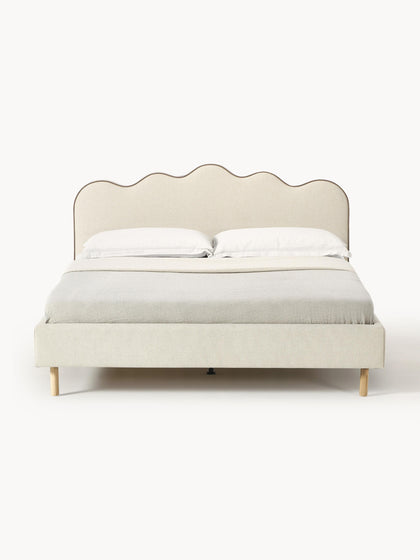 Westwing Cama Tapizada Romy Con Cabecero