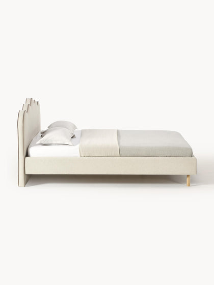 Westwing Cama Tapizada Romy Con Cabecero