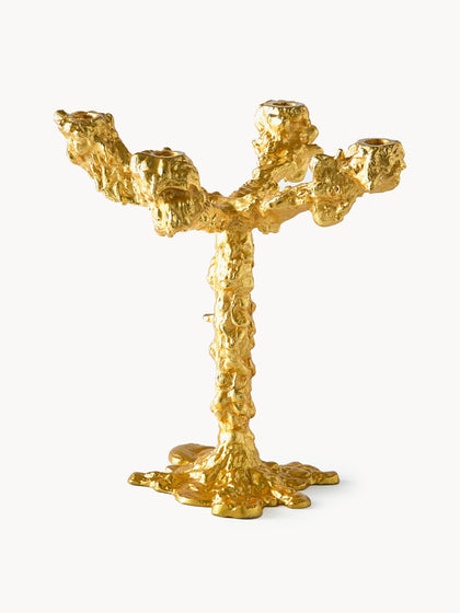 Westwing Candelabro Artesanal Metal Drip