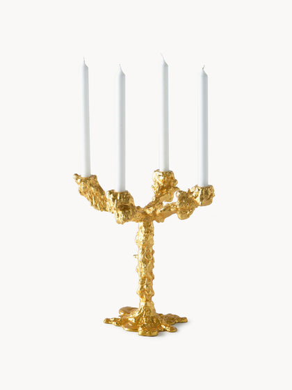 Westwing Candelabro Artesanal Metal Drip