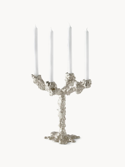 Westwing Candelabro Artesanal Metal Drip