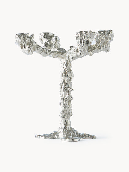 Westwing Candelabro artesanal metal Drip
