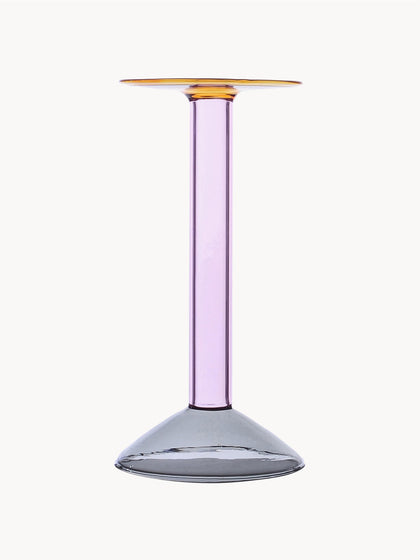 Westwing Candelabro Artesanal Rainbow 24 cm