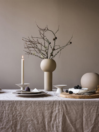 Westwing Candelabro De Acero Inoxidable Mate Uma