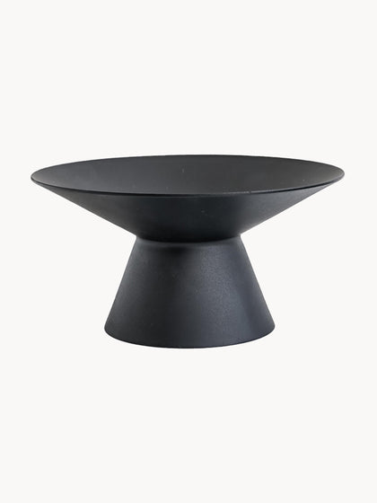 Westwing Candelabro de acero inoxidable mate Uma