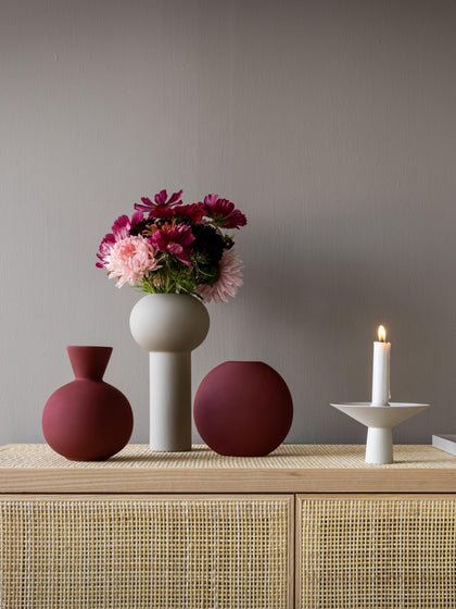 Westwing Candelabro De Acero Inoxidable Mate Uma
