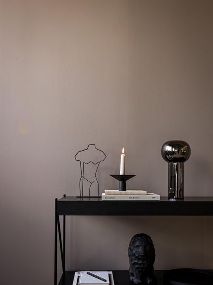 Westwing Candelabro De Acero Inoxidable Mate Uma