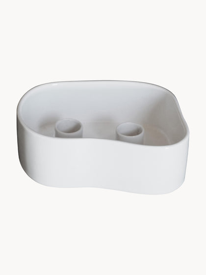 Westwing Candelabro de cerámica Fill Me Up 15 cm
