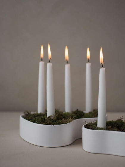 Westwing Candelabro De Cerámica Fill Me Up 25 Cm