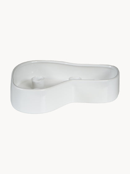 Westwing Candelabro De Cerámica Fill Me Up 25 Cm