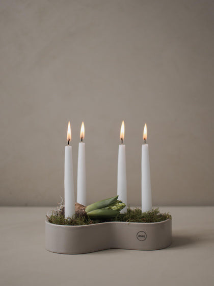 Westwing Candelabro De Cerámica Fill Me Up 25 Cm