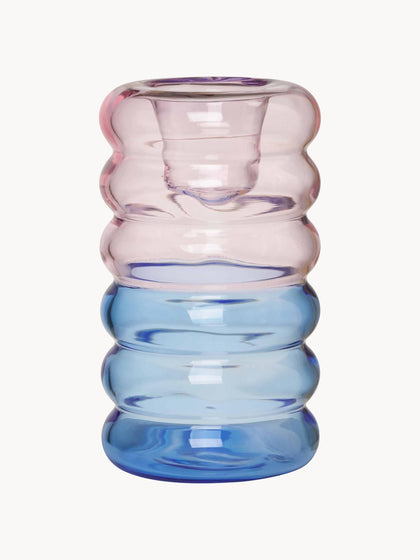 Westwing Candelabro de vidrio borosilicato Hoop