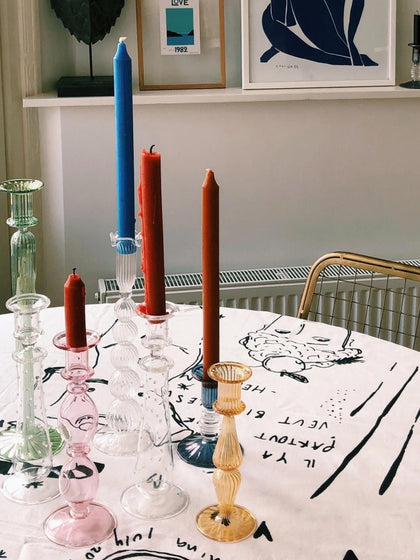 Westwing Candelabro De Vidrio Soplado Phoebe