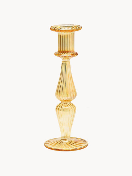 Westwing Candelabro de vidrio soplado Phoebe