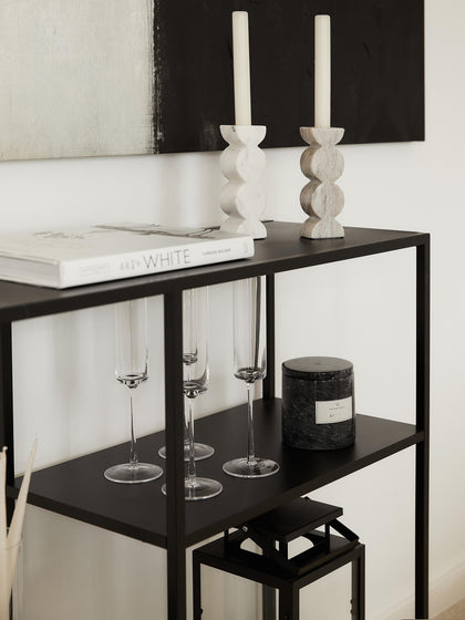 Westwing Candelabro En Look Mármol Kinga