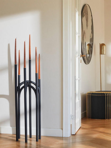 Westwing Candelabro Grande De Metal Angui