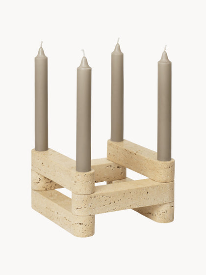 Westwing Candelabro Modular De Travertino Newel