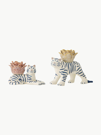 Westwing Candelabros artesanales Rory 2 uds