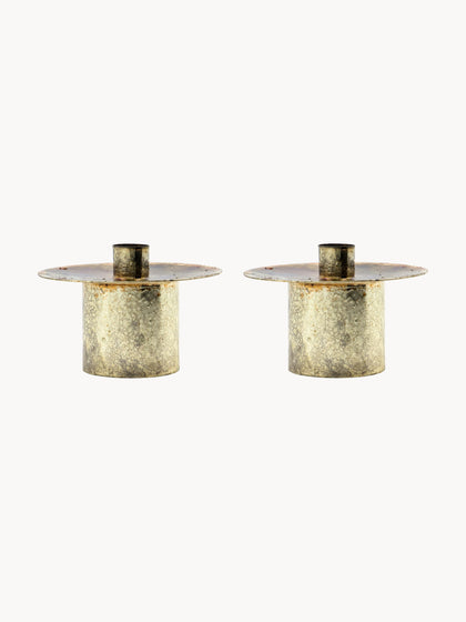 Westwing Candelabros Artesanales Simb 2 Uds