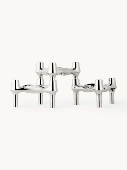 Westwing Candelabros Rosey 3 uds