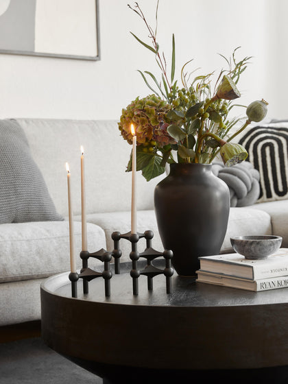 Westwing Candelabros Stoff Nagel 3 uds