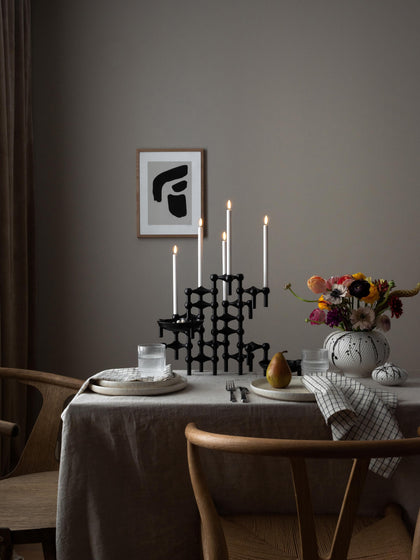 Westwing Candelabros Stoff Nagel 3 uds