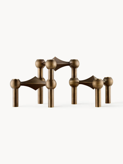 Westwing Candelabros Stoff Nagel 3 uds