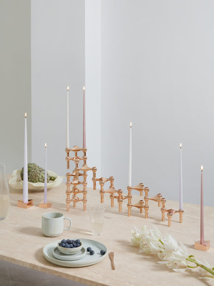 Westwing Candelabros Stoff Nagel 3 uds