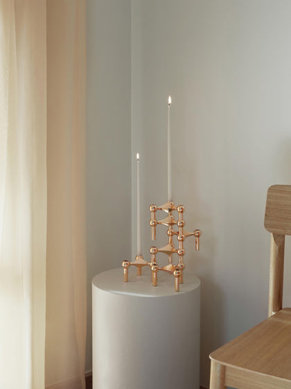 Westwing Candelabros Stoff Nagel 3 uds