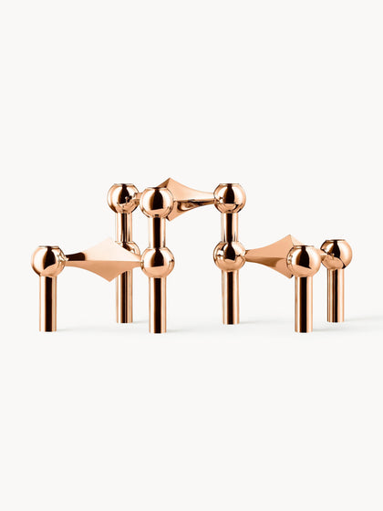 Westwing Candelabros Stoff Nagel 3 uds