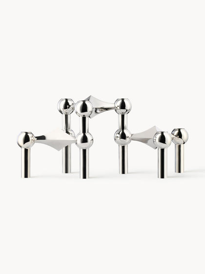 Westwing Candelabros Stoff Nagel 3 uds