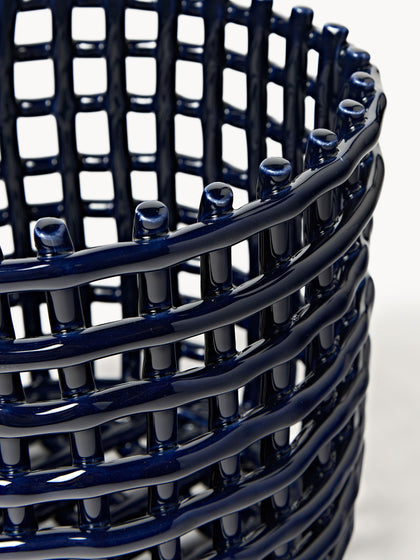 Westwing Cesta Artesanal De Cerámica Nalan 21 Cm