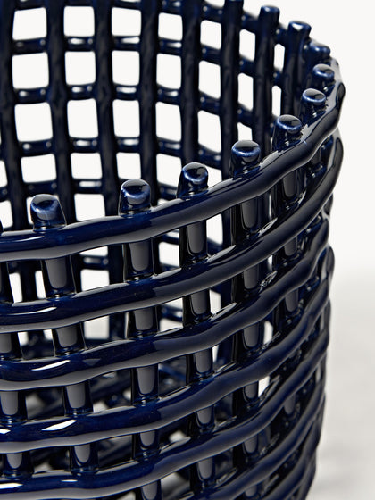 Westwing Cesta Artesanal De Cerámica Nalan 21 Cm
