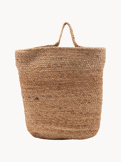 Westwing Cesta de almacenaje de cáñamo Mira 40 cm