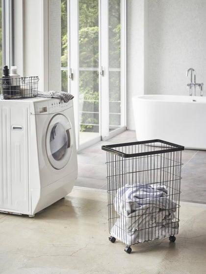 Westwing Cesta De Ropa Con Ruedas Tower