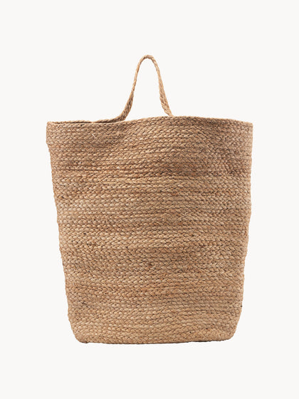 Westwing Cesta grande de cañamo Mira 48 cm