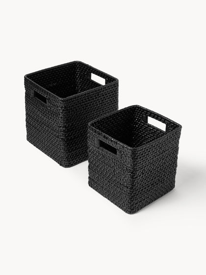Westwing Cestas de almacenamiento Lurdes 2 uds